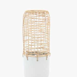 Woven Quad Table Lamp