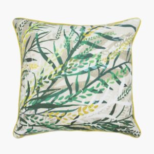 Printed Zeya Leaf Scatter Cushion, 50x50cm