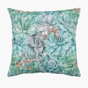 Printed Bonza Succulent Scatter Cushion Cover