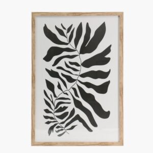 Framed Zebra Leaves